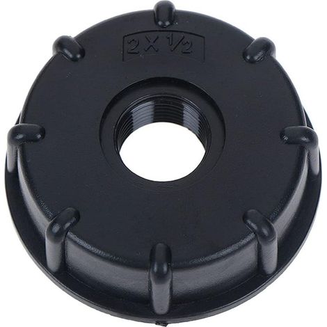 Adaptateur de réservoir IBC 1/2 ", fourre-tout d\'eau, sortie à filetage grossier 60mm, 0.5 pouces (1/2)