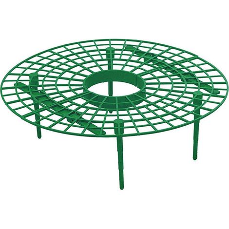 Support Pour Fraisiers - Support En Polypropylène Réglable - Diamètre 30 cm Hauteur 9,5 cm - Pour Éviter La Pourriture Au Sol - Lot De 10 (1/5)