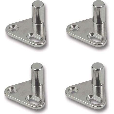 Cyclingcolors – Boulon de fermeture à visser pour serrure espagnolette – Acier métal – Réajustable par trou longitudinal – Pour volets battants
