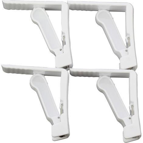 Lot de 4 pinces à nappe