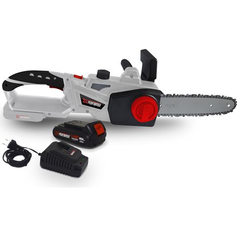 Tronçonneuse X-Performer XPTR20LI - 20V à batterie  - Long. de coupe : 260 mm - BATTERIE XPBAT2A Inclus + Chargeur