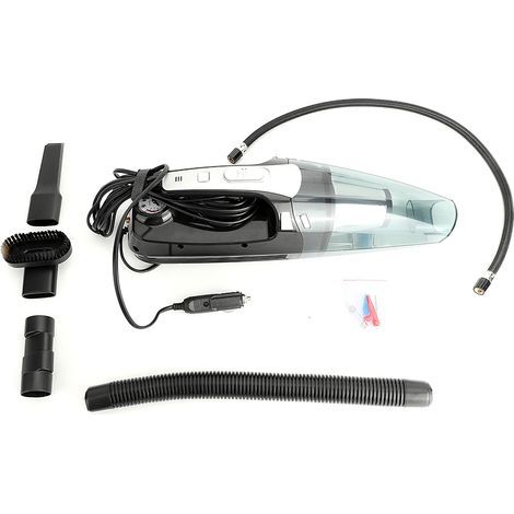 Tragbarer Akku-Staubsauger, Nass- und Trockensauger für Autos, 120 W, zur Entfernung von Tierhaaren im Büro und zu Hause (1/5)