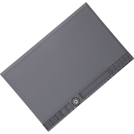 Tapis de soudure magnétique en silicone résistant à la chaleur, protection thermique pour réparation électronique, surface antidérapante, outil de bricolage, mat isolant multifonction. (1/5)