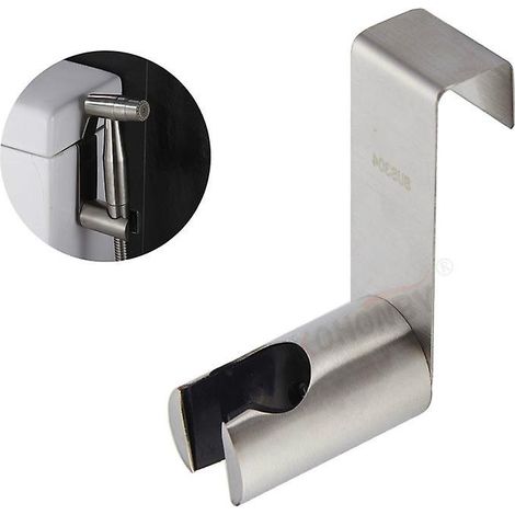 Support de douche et de toilette en acier inoxydable (1/4)