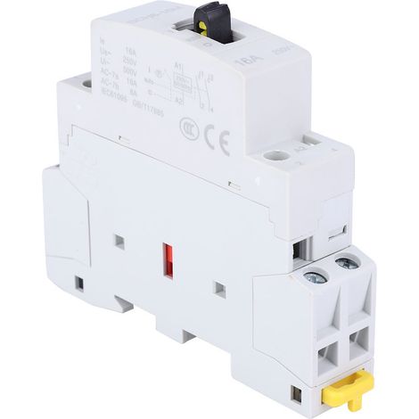 2P16A Haushalts-Wechselstromschütz mit manueller Steuerfunktion für Gebäudeelektrik 230V (2Ö) (1/5)