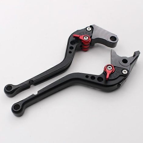Levier de frein, d'embrayage et de klaxon modifié pour moto CBR900RR CB919 VTX1300 CB-1 (noir 3) (1/5)