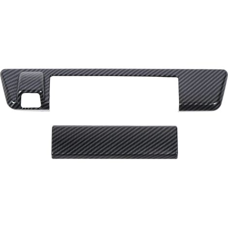 Poignée de Porte Coffre Adhesive Imperméable de l'Habillage Isuzu D-Max 2021-2024, Couverture ABS Chromée [2 Pièces] (1/5)