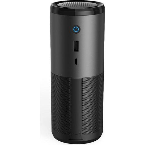 Purificateur 3-en-1 : H13, UV-C, une touche. Anti-poussière, fumée, odeurs. Surface 10m², CADR 40-60. (1/5)