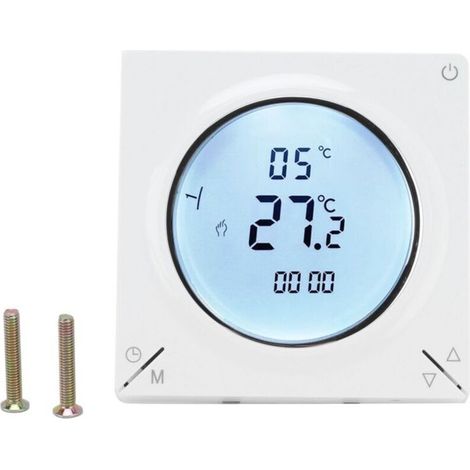 AC220V Floor Chauffage Linage Température Temporreur de ventilation programmable Thermostat (1/4)