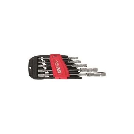 KS Tools - Jeu 5 clés mixtes cliquet tête inclinable - 503.4805 (1/4)