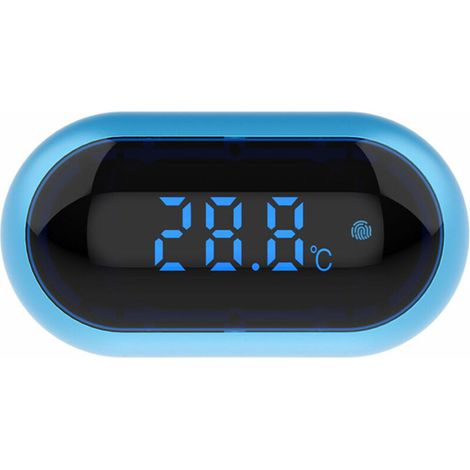 Thermomètre d'aquarium - Thermomètre numérique LCD pour aquarium, récipient en verre, affichage numérique LED Mesure de température de haute précision (1/5)