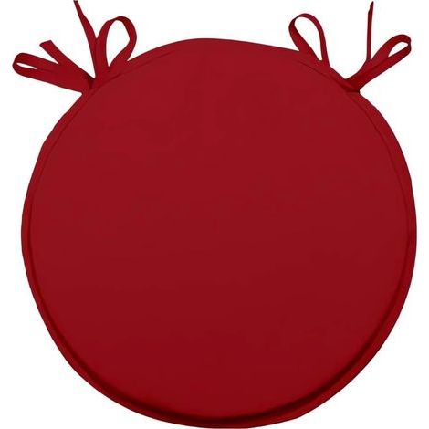 , Alix Dessus de Chaise Bistrot, Polyester, Rouge, 40 cm