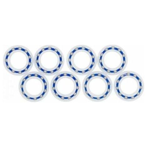 Set of 8 adaptable ball bearings for wheel of - Polaris 280 180 C60 C-60 C-60 Pool Cleaning Robot - Dolaso (1/4)