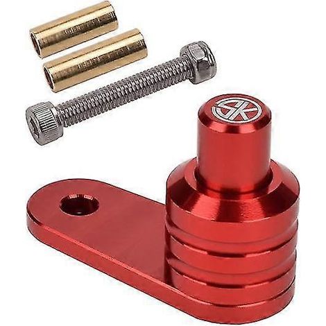 Accessoires moto : Levier de frein, bouton de stationnement, interrupteur de verrouillage semi-automatique pour Honda PCX 125, 150 et 160 (rouge) (1/5)