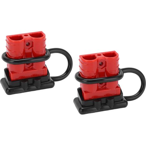 Connecteur Rapide pour Batterie 50A 12-36V DC avec Douille de Protection pour Câbles 6-10/12 AWG (1/5)