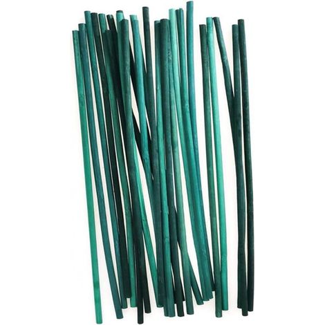 100 soportes de bambú para plantas, 30 cm, soporte natural para plantas, para jardín y plantas de interior. (1/5)