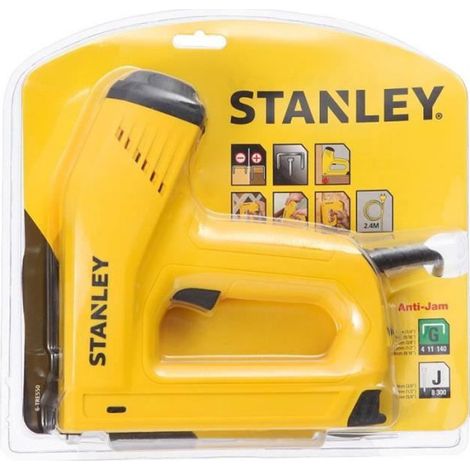 Agrafeuse électrique STANLEY - 6-TRE550 avec câble de 2,5 m pour agrafe de type G et clous de type J - Gamme PRO (1/4)