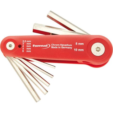 Allen Key Game 7 pezzi 2,5-10 mm