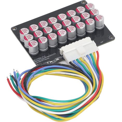 Aktiver 5A-Batteriebalancer, 6S- bis 8S-Spannungsausgleicher für LFP-, LiPo- und LTO-Lithium-Akkus, Komplettpaket (1/5)
