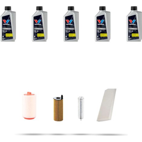 Kit tagliando 4 FILTRI e 5L OLIO compatibile con Mini Cooper II 2.0 D (R55,R56,R57,R58,R59,R60,R61) 82kw Dal 2011 (1/5)