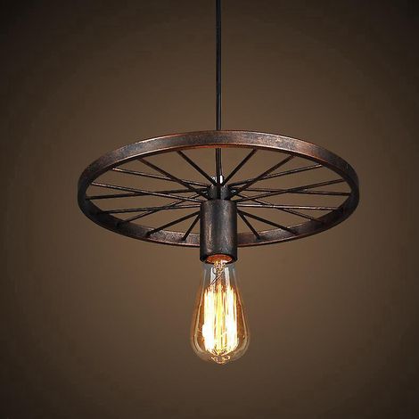 Suspension industrielle vintage (1/4)