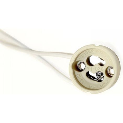 Douille GU10 en céramique avec câble de 18 cm