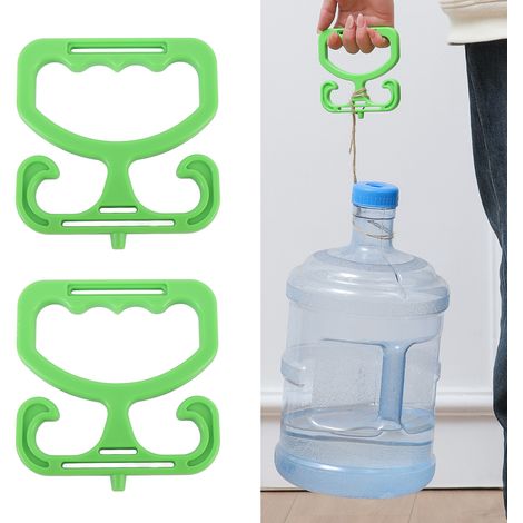 Porte-Bagages Grocery ABS 2PCS Ergonomique pour Sacs de Provisions et Seaux - Résistant jusqu'à 100lbs, Facilitaire Multicharge, Durable (1/5)