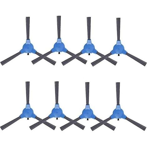 Ensemble d'accessoires pour pièces détachées Vorwerk Kobold VR200 VR300 RV20 RV30 : 4 brosses latérales, 2 filtres HEPA et 1 brosse rotative pour aspirateurs (7 en 1) (1/3)