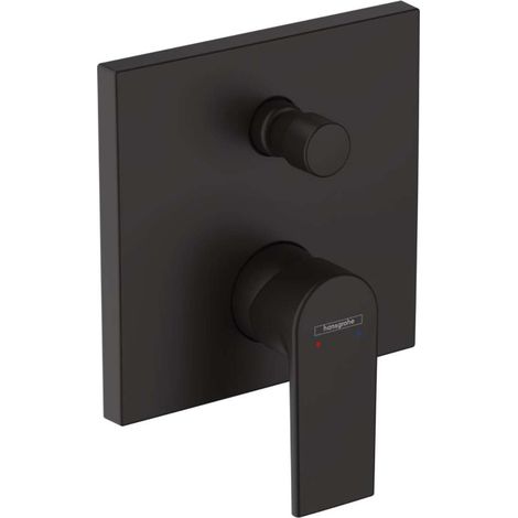 Vernis Shape Einhebel-Wannenmischer Unterputz für iBox universal, Mattschwarz (71468670)