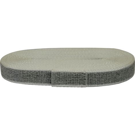 Corderie Italiane 006010241 Cintino in cotone 22 mm - 7,5 mt, grigio perla (1/2)