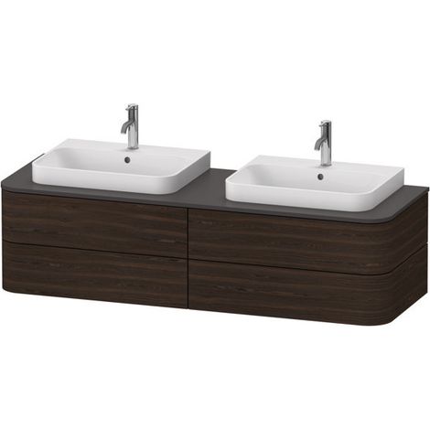 Duravit Happy D.2 Plus Konsolenwaschtischunterbau wandhängend, (1/5)