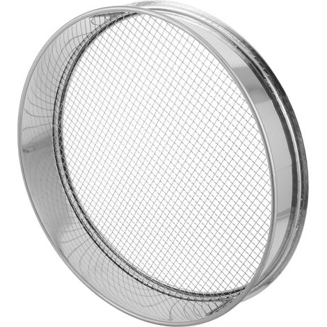 Tamis de Sol Acier Inoxydable Tamis de Jardin à Maille Fine pour Compost Sable et Terreau Outil pour Tri de Sol et Filtration de Roches (1/5)