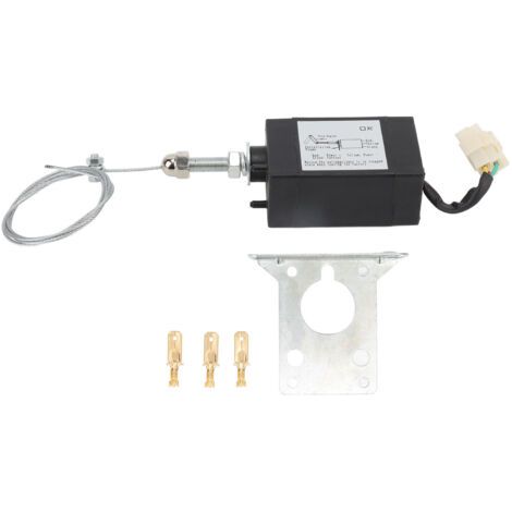 Électrovanne d'arrêt sans chaleur, fonctionnement à faible courant XHQ PT pour générateur DC12V. (1/5)
