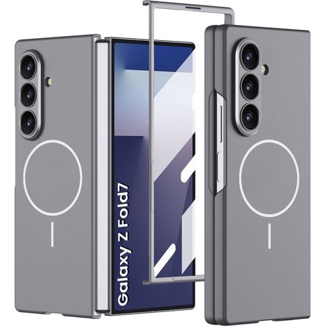 Samsung Galaxy Z Fold7 5G Hülle, GKK Slim Camshield, für MagSafe, Grau (1/5)