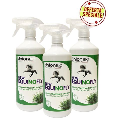 SET 3 STÜCK Citronella Teebaum und Eukalyptus Lotion für Pferde Abweisende Insekten und Mücken 3x1000ml