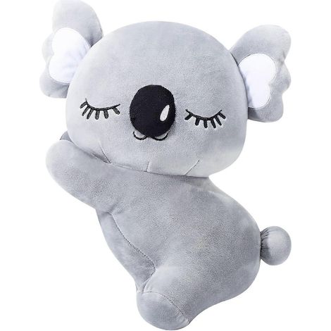Niedliches 35 cm großes Koala-Plüschtier, kreatives Koala-Plüschkissen, weicher Koala-Teddybär, Koala-Plüschtier, Dekoration für Jungen- und Mädchenzimmer (1/5)
