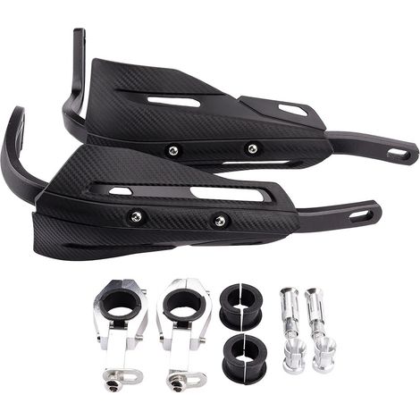 Universelle Handprotektoren für Geländefahrzeuge und Motorräder, Windschutzscheibe, stoßfeste Handprotektoren aus Aluminiumlegierung, verstellbarer Durchmesser von 22 mm und 28 mm. (1/5)