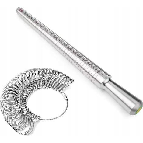 Ensemble de mesure pour bijoux, bagues, mesure des métaux (1/5)