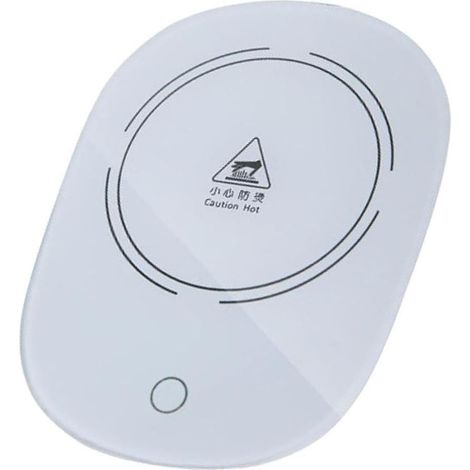 Control Tea Coffee Heater Pad Thermal Coaster for Hot Drinks Mug