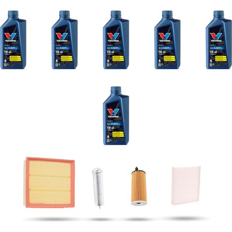 Kit tagliando 4 FILTRI e 6L OLIO compatibile con Bmw serie 4 (F32, F33, F36, F82) 420d 120kw dal 2013 (1/5)