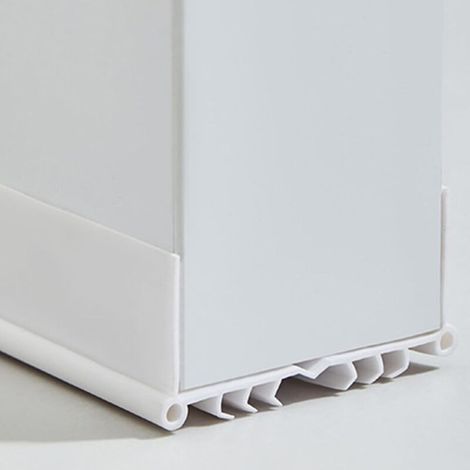 JSSEVN-Joints de porte coupe-froid, bande d'étanchéité pour bas de porte - Isolateur de porte anti-bruit adhésif puissant - Joints de seuil,balayage de porte (1/5)