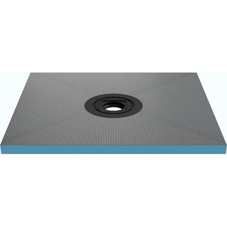 Mai & Mai Receveur de Douche à Carreler XPS 80x90cm Recoupable sur Mesure pour Douche