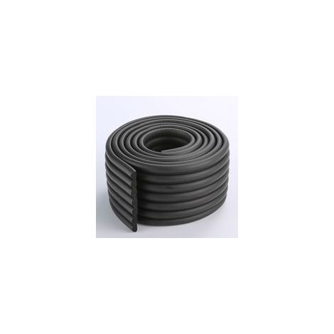 Universel Rouleau en Mousse, 200cm x 80mm x 8mm, Epaissir Mousse Antichoc Sécurité épreuvage pour Bébé Tout Usage Anti-Crash Protection, Souple et Flexible, Noir