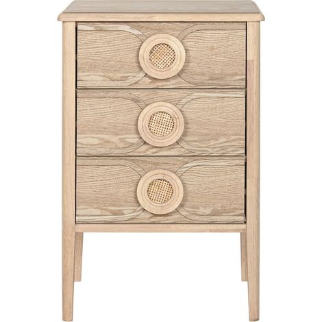Mesita De Noche Abeto Mdf 45X35X69 (1/5)