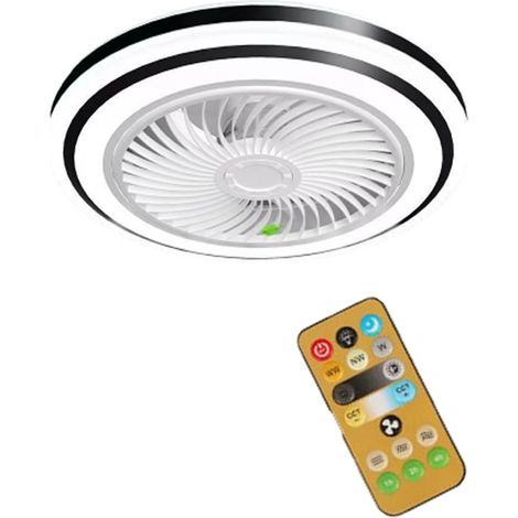 Deckenventilator mit Licht 50W Fernbedienung leistungsstark (1/5)
