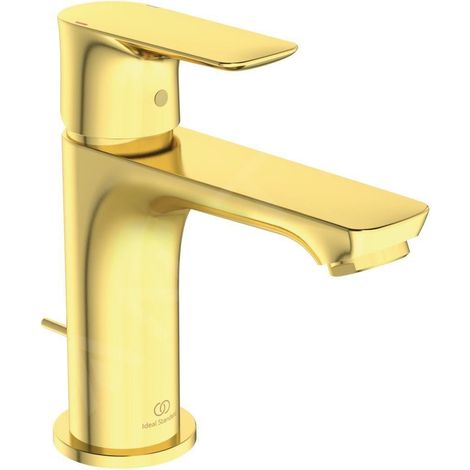 Vanne WT-Armatur Connect Air, Slim, 5 l/min, avec déconnexion, longueur 107 mm, or brossé (1/4)