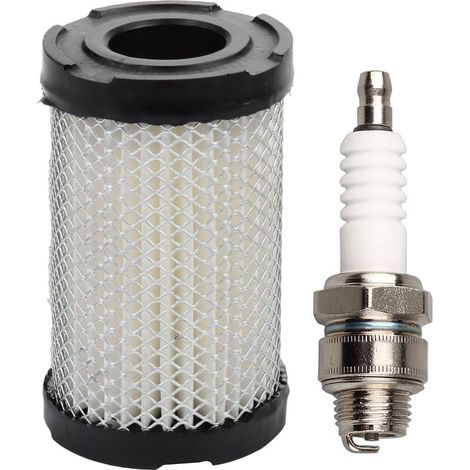 Luftfilter mit Zündkerze für Tecumseh 35066, Sears 10096, 63087A, ECV100, LEV90, LEV100, LEV115, OVRM60, TC300, ECV, LEV115, ECV120, H30, 35 & TVS (1/5)