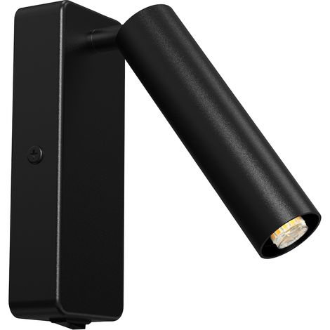 Lampada da parete Santi 1 G9 nera ALU milagro ML1012 (1/5)