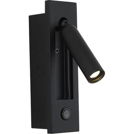 YFMYY - Aplique de pared LED ajustable para dormitorio, rincón de lectura y cama de hotel, con brazo flexible decorativo.