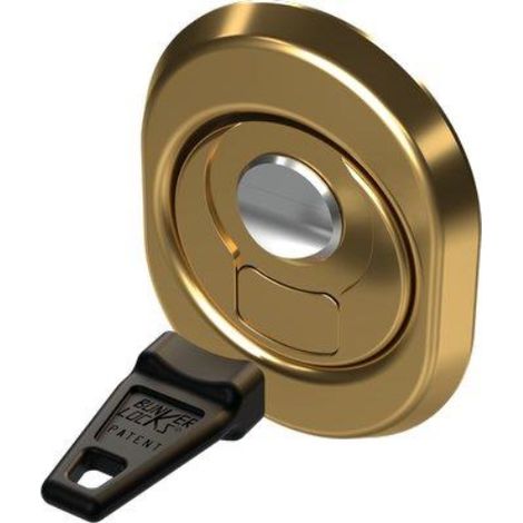 Defender magnetico bkl cipierre ottone lucido f.sag i.mm 38 d.mm 50 h.mm 18 Cipierre